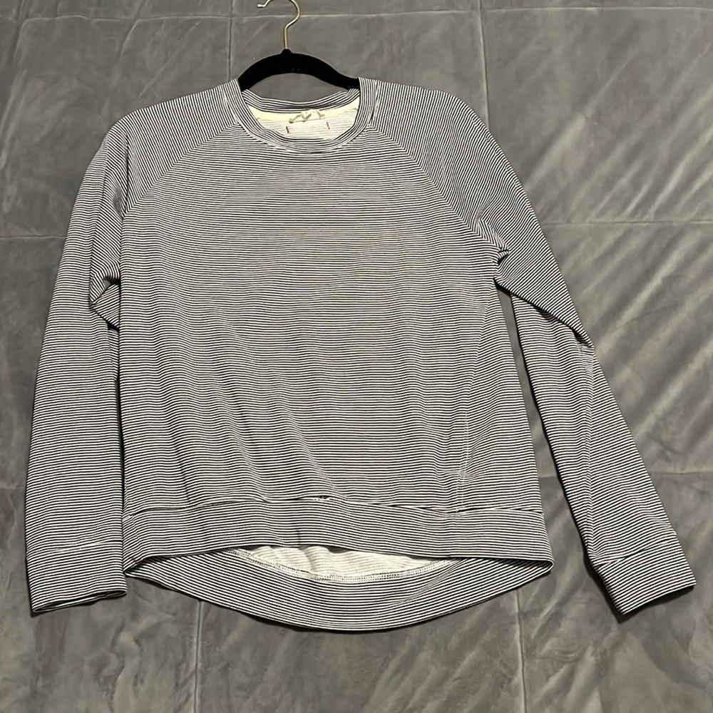 Thread and Supply striped crew neck